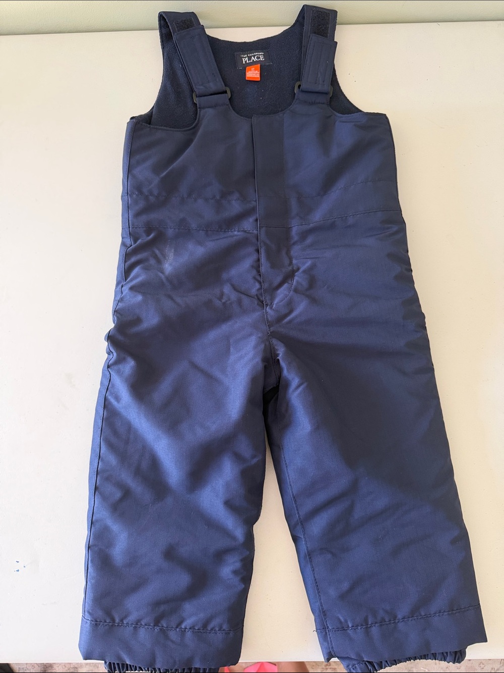The Children's Place Navy Insulated Snow Bib Overalls